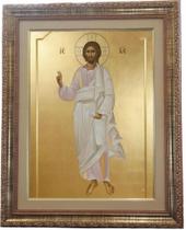 Quadro De Jesus Cristo Ressuscitado, Mod.04 53x43cm. Angelus