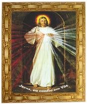 Quadro De Jesus Misericordioso, Mod. 03, Tam30x25cm. Angelus