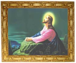 Quadro De Jesus No Horto Da Oliveira, Mod.01 30x25cm Angelus Quadro De Jesus No Horto Da Oliveira, Mod.01 30x25cm Angelus