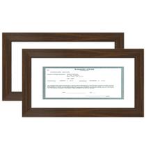 Quadro de licença Americanflat Legacy Collection Walnut 5x10