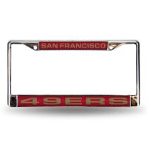 Quadro de licença Rico Industries NFL Football San Francisco 49ers