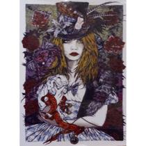 Quadro de Madeira Médio (42cmX30cm) Alice in Wonderlands/Ilustração Quadro de Madeira Médio (42cmX30cm) Alice in Wonderlands/Ilustração