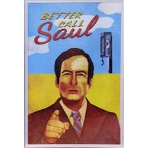 Quadro de Madeira Médio (42cmX30cm) Better Call Saul/Série/Spin-off Quadro de Madeira Médio (42cmX30cm) Better Call Saul/Série/Spin-off