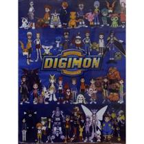 Quadro de Madeira Médio (42cmX30cm) Digimon/Gerações/Anime Quadro de Madeira Médio (42cmX30cm) Digimon/Gerações/Anime