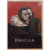 Quadro de Madeira Médio (42cmX30cm) Drácula/Bela Lugosi/Clássico/Cinema/Terror