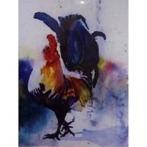 Quadro de Madeira Médio (42cmX30cm) Galo/Pintura Quadro de Madeira Médio (42cmX30cm) Galo/Pintura