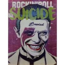 Quadro de Madeira Médio (42cmX30cm) Rocknroll Suicide Bowield/David Bowie Quadro de Madeira Médio (42cmX30cm) Rocknroll Suicide Bowield/David Bowie
