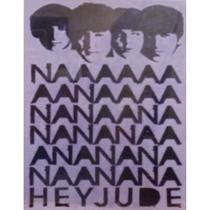 Quadro de Madeira Médio (42cmX30cm) The Beatles/Música/Rock/Nanana Hey Jude Quadro de Madeira Médio (42cmX30cm) The Beatles/Música/Rock/Nanana Hey Jude