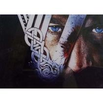 Quadro de Madeira Médio (42cmX30cm) Vikings/Cartaz/Série Quadro de Madeira Médio (42cmX30cm) Vikings/Cartaz/Série