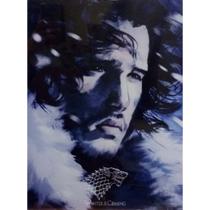 Quadro de Madeira Médio (42cmX30cm) Winter is Coming/Game of Thrones/Jon Snow/Série Quadro de Madeira Médio (42cmX30cm) Winter is Coming/Game of Thrones/Jon Snow/Série