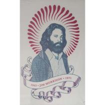 Quadro de Madeira Pequeno (30cmX20cm) 1943 - Jim Morrison - 1971/Música/The Doors/Rock/Personalidade