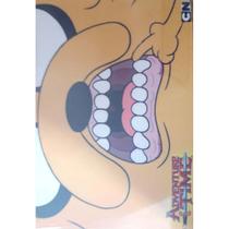 Quadro de Madeira Pequeno (30cmX20cm) Adventure Time/Hora de Aventura/Jake the Dog/Desenho