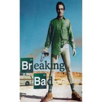 Quadro de Madeira Pequeno (30cmX20cm) Breaking Bad/Walter White/Série