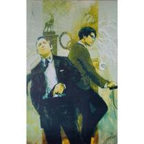 Quadro de Madeira Pequeno (30cmX20cm) James Bond/007/Agente Q/Skyfall/Ilustração/Cinema/Literatura Quadro de Madeira Pequeno (30cmX20cm) James Bond/007/Agente Q/Skyfall/Ilustração/Cinema/Literatura