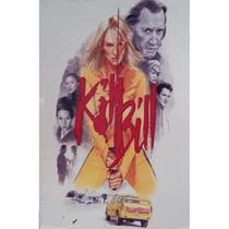 Quadro de Madeira Pequeno (30cmX20cm) Kill Bill/Personagens/A Noiva/Tarantino/Cinema/Ilustração Quadro de Madeira Pequeno (30cmX20cm) Kill Bill/Personagens/A Noiva/Tarantino/Cinema/Ilustração