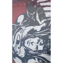 Quadro de Madeira Pequeno (30cmX20cm) Super Homem/Herói/História em Quadrinhos/Ilustração/Preto e Branco Quadro de Madeira Pequeno (30cmX20cm) Super Homem/Herói/História em Quadrinhos/Ilustração/Preto e Branco
