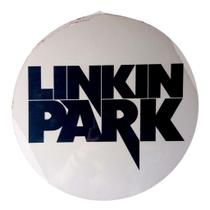 Quadro de Madeira Redondo Médio Linkin Park/New Metal 30cm diâmetro Quadro de Madeira Redondo Médio Linkin Park/New Metal 30cm diâmetro