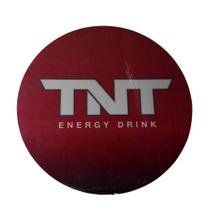 Quadro de Madeira Redondo Médio TNT Energy Drink/Bebida 30cm diâmetro