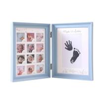 Quadro De Marcos De Desenvolvimento Para Bebês De 0 a 12 Meses, Lembrança Do Primeiro Ano, Presente Quadro De Marcos De Desenvolvimento Para Bebês De 0 a 12 Meses, Lembrança Do Primeiro Ano, Presente