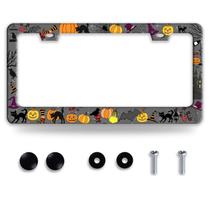 Quadro de matrícula BRAGHRTED Halloween Pumpkin Cat Quadro de matrícula BRAGHRTED Halloween Pumpkin Cat