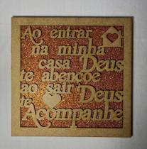 Quadro de MDF com EVA - Imperial Artigos Religiosos