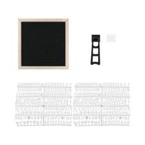 Quadro De Mensagens De Madeira De Carvalho 10x10 Polegadas Com Feltro Para Decoração De Casa, 460 Quadro De Mensagens De Madeira De Carvalho 10x10 Polegadas Com Feltro Para Decoração De Casa, 460