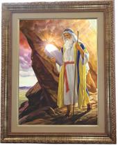 Quadro de Moises, Mod. 02, Tam. 53x43cm. Angelus