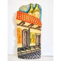 Quadro de parede Casa de Janelas 3d em relevo Quadro de parede Casa de Janelas 3d em relevo