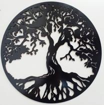 Quadro De Parede Em Mdf 6mm Mandala Arvore Da Vida