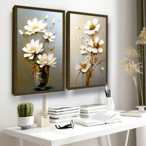 Quadro de Parede Para Sala Quarto Cozinha Moderno Flores