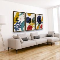 Quadro de Parede Plantas Abstrato Com Moldura Oferta Quadro de Parede Plantas Abstrato Com Moldura Oferta