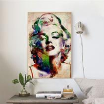Quadro de pintura de parede Marilyn Monroe 40x60cm