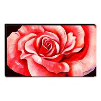 Quadro de Pintura Rosa 60x105cm-1556 - Artista June Brandão