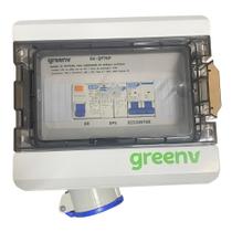 Quadro de Proteção 220V 7KW com Tomada Industrial 3P GreenV - Segurança e Eficiência para Carregadores de Veículos Elétricos