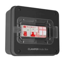 Quadro de Proteção para Carregadores Veiculares - 127/220V - 40A - CLAMPER Mobi Box 220V 8KW P - 025976 Quadro de Proteção para Carregadores Veiculares - 127/220V - 40A - CLAMPER Mobi Box 220V 8KW P - 025976