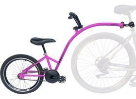 Quadro De Reboque Para Bike Completo Altmayer Aro 20 Rosa