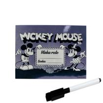 Quadro De Recados Em Metal Caneta Mickey E Minnie 26 X 19 Cm