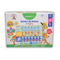Quadro de Rotina Color Joy Caixa Leo&Leo Leonora - 10832 Quadro de Rotina Color Joy Caixa Leo&Leo Leonora - 10832