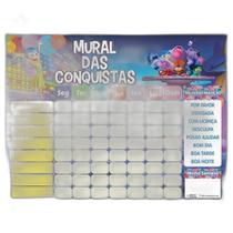 Quadro De Rotina Infantil Parede - Divertidamente Estrelas