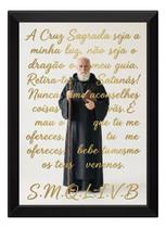 Quadro De São Bento Oração Poderosa 40x60cm Quadro De São Bento Oração Poderosa 40x60cm