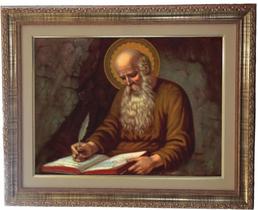 Quadro De São Jerônimo, Mod. 02, Tam. 53x43cm. Angelus