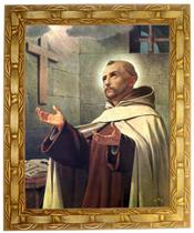 Quadro de São João da Cruz, Mod. 01, Tam. 30x25cm Angelus