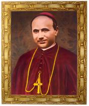 Quadro De São José Marello, Mod. 01, Tam. 30x25cm. Angelus