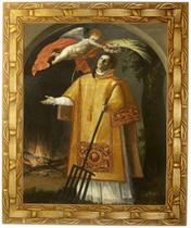 Quadro De São Lourenço, Mod. 03, Med. 30x25cm. Angelus Quadro De São Lourenço, Mod. 03, Med. 30x25cm. Angelus