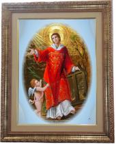 Quadro De São Lourenço, Mod. 04, Tam. 53x43cm. Angelus Quadro De São Lourenço, Mod. 04, Tam. 53x43cm. Angelus