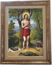Quadro De São Manoel, Modelo 01, Med. 53X43cm. Angelus Quadro De São Manoel, Modelo 01, Med. 53X43cm. Angelus