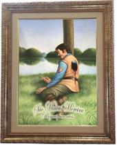 Quadro De São Mateus Moreira, Mod. 01, Tam. 53x43cm. Angelus