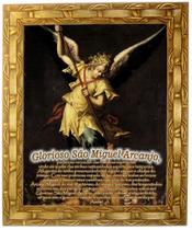 Quadro De São Miguel Arcanjo, Mod.05, Med. 30 X 25cm Angelus Quadro De São Miguel Arcanjo, Mod.05, Med. 30 X 25cm Angelus
