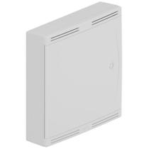 Quadro De Sistema VDI Sobrepor Parede PVC Branco Para Cabos E Fios Telefone TVs Rede 40x40cm Tigre