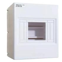 Quadro de Sobrepor de 4 Disjuntores Branco - Steck